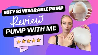 Eufy S1 Pro Wearable Pump Review Discount code JACQUIE70 [upl. by Dorcea]