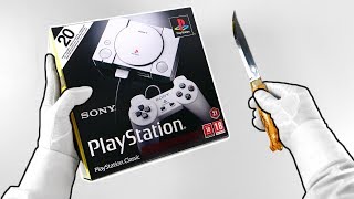 PlayStation Classic Unboxing PS1 Mini Console [upl. by Leonie11]