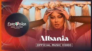 Ronela Hajati  Sekret  Albania 🇦🇱  Official Music Video  Eurovision 2022 [upl. by Yrrum815]