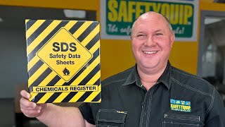 Safety Data Sheet SDS Chemical Register Folder SafetyQuip Australia [upl. by Cressy]