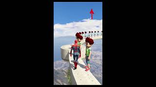 GTA 5 EPIC RAGDOLL SHOW SPIDERMAN VS COLOUR MINIONS FALLS amp FAILS LIVE GTA V gta [upl. by Gemini]