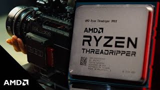 Red Digital Cinema gets 64core Performance with the AMD Ryzen™ Threadripper™ 3990X [upl. by Atirehgram]