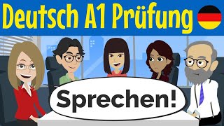 Deutsch lernen  A1 Prüfung [upl. by Cyn]