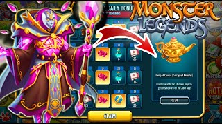 Monster Legends Bonus Daily Egg Lamp  Xandrite Spellbound [upl. by Marchese]