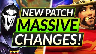 NEW Hero Changes are MASSIVE FINALLY  Experimental Patch Changes  Overwatch Guide [upl. by Ilyk240]