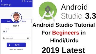 Android studio tutorial for beginners in hindiUrdu 2020 [upl. by Omissam935]