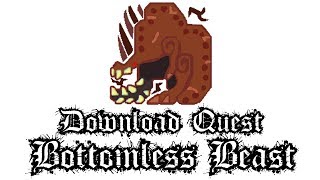 MH3U  Online DLQ quotBottomless Beastquot Savage Deviljho [upl. by Aneeram]