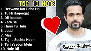 Emraan Hashmi romantic songs 🎵 Hindi bollywood romantic songs  Best of Emraan Hashmi Top 10 hits [upl. by Kile]