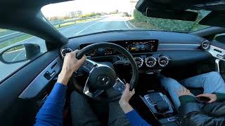 MERCEDES CLA 250 4MATIC POV [upl. by Ulyram919]