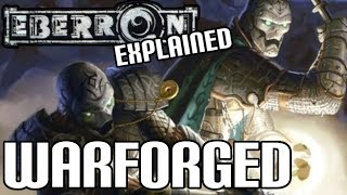 Eberron Lore  Warforged Dungeons amp Dragons [upl. by Toby]