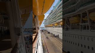 Looking Between Cruise Ships 15 [upl. by Richella]