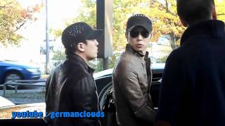 JYJ  Berlin Tegel airport arrival 1st November 2011 [upl. by Barris]