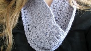 How to crochet a quick and easy cowl  snood  all sizes [upl. by Liarret883]