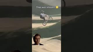 THAT WAS SMOOTH 🥳 bmx bike trick fypage [upl. by Maclean]