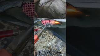 Plastic Bumper Repairing youtubeshorts repair plasticrepair plastic plastic [upl. by Gunnar941]