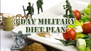 3 Day Military Diet [upl. by Oly]