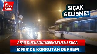 AFAD Duyurdu İzmirde Gece Saatlerinde Korkutan Deprem sondakika [upl. by Nogras296]