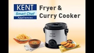 Kent Fryer amp Curry Cooker [upl. by Eniawtna]