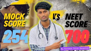 Biggest Comeback In NEET History📈My Weekly Test Score vs NEET Score👨‍⚕️Best NEET Motivational Video [upl. by Nerrual56]