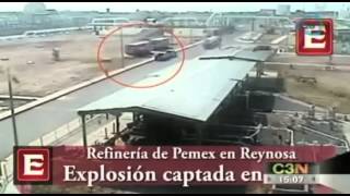 Difunden video de la explosión de Pemex Reynosa [upl. by Geminian]