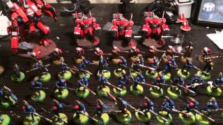 1000 points Tau Empire Army List [upl. by Ynad270]