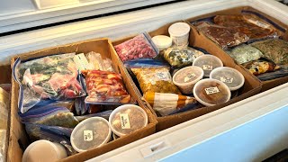 How to organize and DEFROST A CHEST FREEZER like a pro [upl. by Cloe]