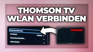 Thomson Fernseher mit WLAN verbinden  Internet einrichten Tutorial [upl. by Thornburg581]