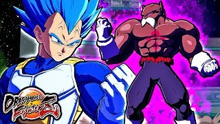 Dragon Ball FighterZ  God Toppo Vs Evolution Vegeta Gameplay amp ALL DRAMATIC FINISHES GAMEPLAY [upl. by Conant]