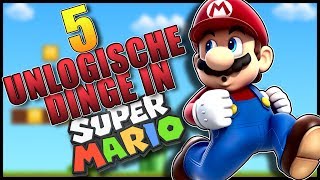 5 Unlogische Dinge in Super Mario  SerienReviewer [upl. by Etnud778]