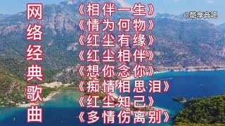 网络经典歌曲《相伴一生》《情为何物》《红尘有缘》《想你念你》 [upl. by Aihsak]