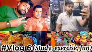 Vlog 6 🌍10± Study Challenge 💪🏻 How to Study 📒 How To Lose Weight 🏃🏻exercise funnymotivation books [upl. by Eeram787]