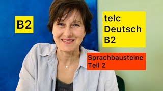 B2  telc Sprachbausteine 2  Führerschein  Deutsch lernen [upl. by Nathaniel787]