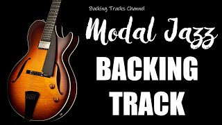 Modal Jazz Backing Track Dm  Fm [upl. by Vonny]