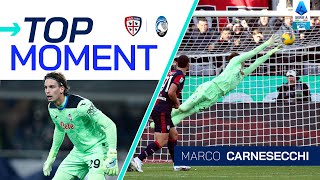 Carnesecchi’s Outstanding Performance  Top Moment  CagliariAtalanta  Serie A 202425 [upl. by Fotina]