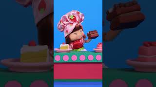 Which Cake To Eat strawberryshortcake stopmotion toys [upl. by Alekat167]