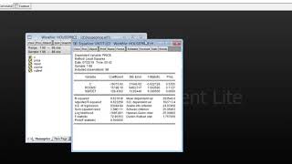 How to Test Auto Correlation in Data using Durbin Watson LM Test in eviews [upl. by Lamaj]