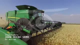 PRUEBA JOHN DEERE S690 [upl. by Bertrando]