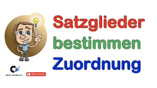 Satzglieder bestimmen Zuordnungsübung 1 [upl. by Zwiebel]