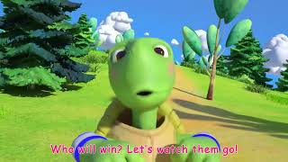 The Tortoise and the Hare CoComelon Nursery Rhymes amp Kids Songs [upl. by Hessney]