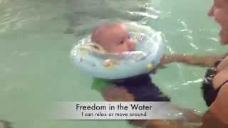 Infant baby Swim Neck Float  Swimbeacom [upl. by Ameerak]