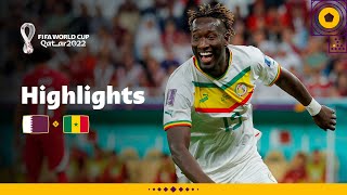 The Lions of Teranga roar  Qatar v Senegal  FIFA World Cup Qatar 2022 [upl. by Barr]