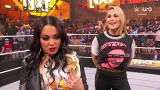 Natalya Confronts Roxanne Perez [upl. by Bishop]