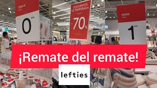 Lefties rebajas del remate final ropa a 1 euro [upl. by Nylarej721]