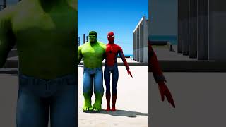 SPIDERMAN HULK AND CAPTAIN AMERICA SAVES BABY 🥺😭 spiderman gta5 shorts [upl. by Ycniuqal]