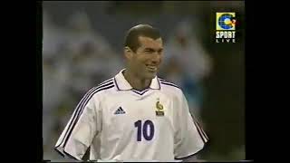 2001 France  Australie 01 Coupe des confédérations Groupe A Journée 2 Commentaires Anglais [upl. by Dnomayd]