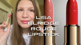 LISA ELDRIDGE NEW ROUGE EXPERIENCE LIPSTICKS REVIEW SWATCHES amp DEMO [upl. by Ecerahc640]