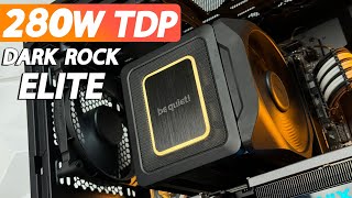 BeQuiet DARK ROCK ELITE  AM5 Installation Review Benchmarks [upl. by Nami]