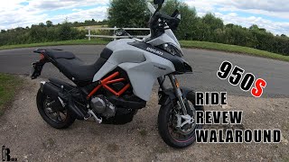 2019 Ducati Multistrada 950S  REVIEW  WALKAROUND [upl. by Miller393]