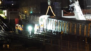 A look at the R160 F train Derailment at Neptune Avenue from West 8th Street [upl. by Alian]