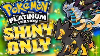 Pokémon Platinum Hardcore Nuzlocke SHINIES ONLY [upl. by Nafis]